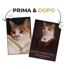 Ritratto Personalizzato Premium Incorniciato (A4)