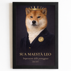 Ritratto Personalizzato Premium Incorniciato (A4)