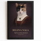 Ritratto Personalizzato Premium Incorniciato (A4)