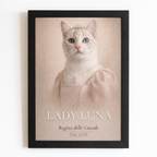 Ritratto Personalizzato Premium Incorniciato (A4)